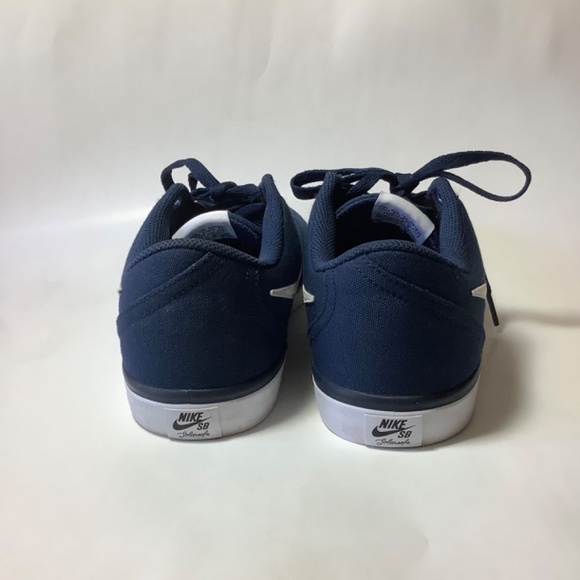 Nike men’s SB Check Solarsoft navy blue size 9 - Picture 8 of 9